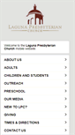 Mobile Screenshot of lagunapreschurch.org