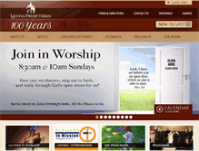 Tablet Screenshot of lagunapreschurch.org